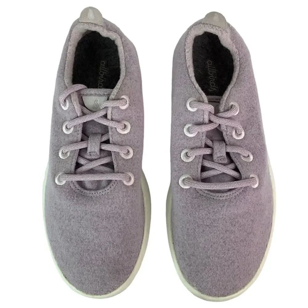 Allbirds Tree Runners Lavender Purple Thermoregulating Women Sneakers Sz W10
